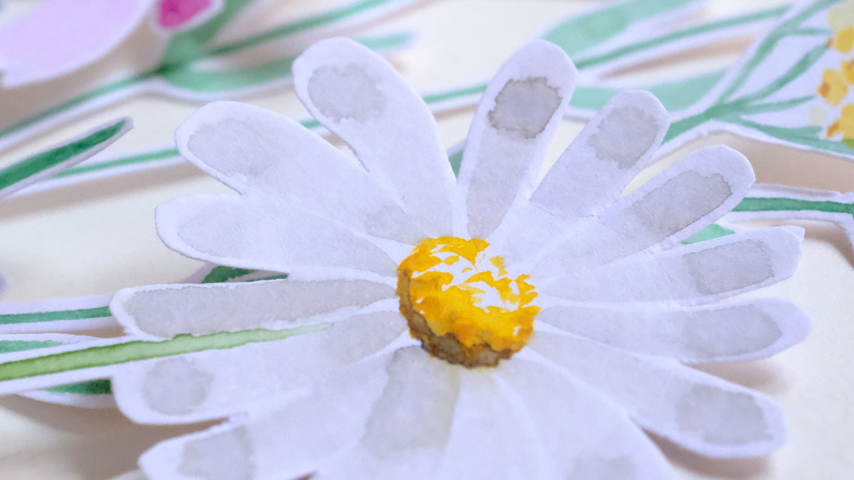 Œuvre aquarelle Atelier Hanakotoba, bouquet de mariée encadré